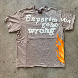 Broken Planet Market "Experiment Gone Wrong" Heavyweight Puff Print Tee - Boxy L